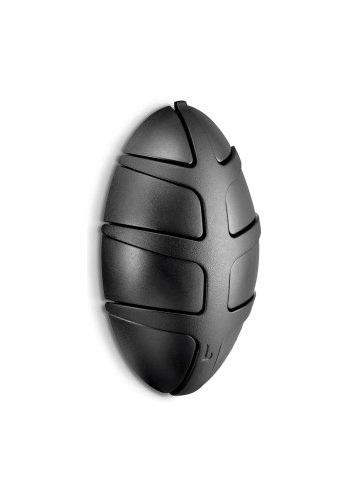 SPINDER DESIGN Bug knagerkke - sort plastik og stl 