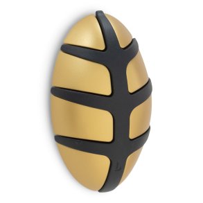 SPINDER DESIGN Bug knagerkke, m. 7 kroge - guld metal