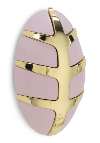 SPINDER DESIGN Bug knagerkke, m. 7 kroge - lyserd metal