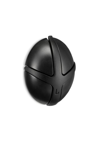 SPINDER DESIGN Tick knagerkke - sort plastik og stl