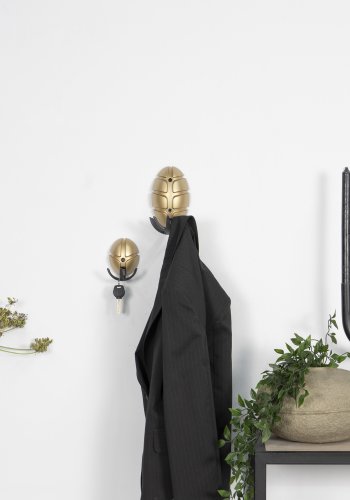 SPINDER DESIGN Tick knagerkke - guld metal