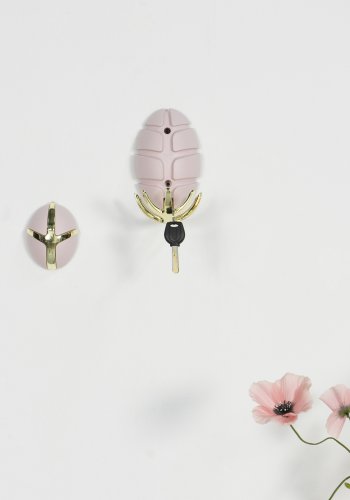 SPINDER DESIGN Tick knagerkke - lyserd metal