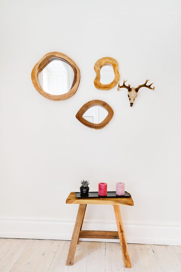 HOUSE NORDIC Barcelona Teak bnk - genbrugs teaktr (50x25)