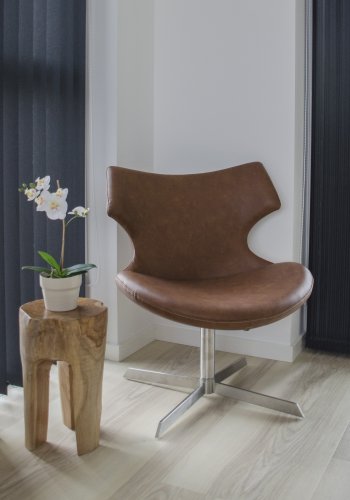 HOUSE NORDIC Rose Teak taburet - teaktr, m. 3 ben ( 26)