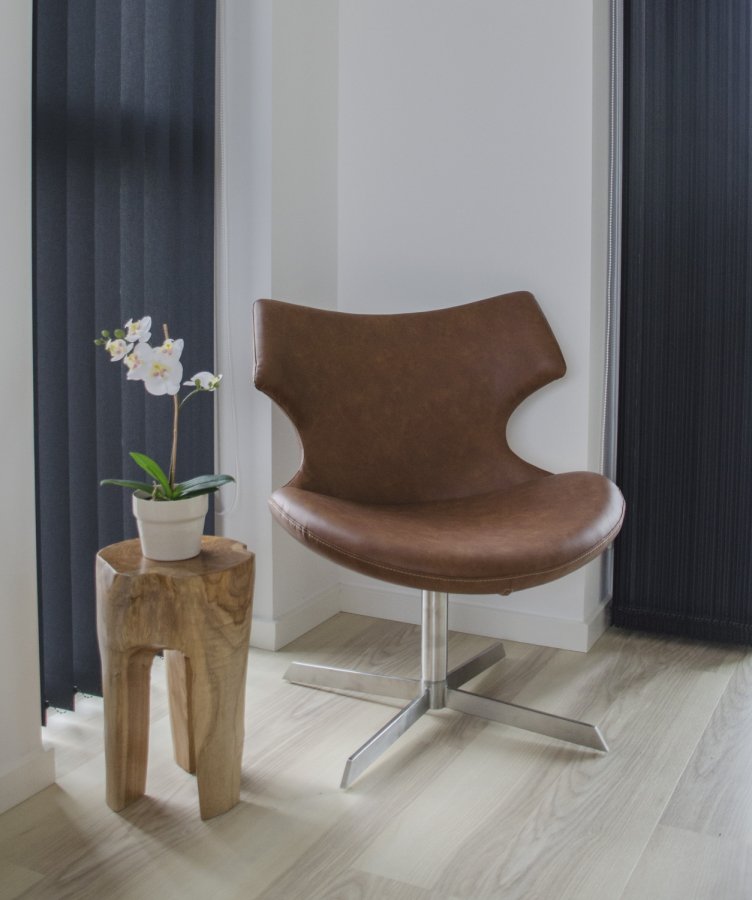 HOUSE NORDIC Rose Teak taburet - teaktr, m. 3 ben ( 26)