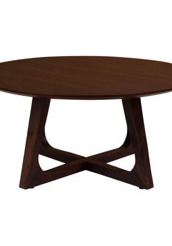 HOUSE NORDIC Hellerup sofabord - valnd, rund ( 75)