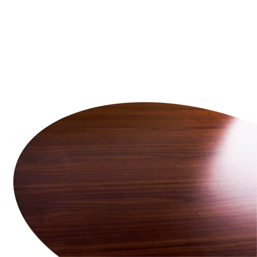 HOUSE NORDIC Hellerup spisebord - valnd og trstel, rund ( 137)