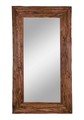 HOUSE NORDIC Granada Antik spejl - spejlglas og genbrugs teaktr (190x101)