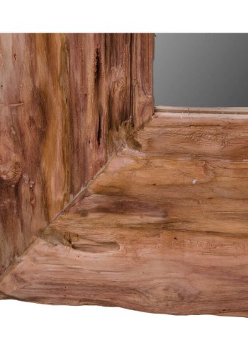 HOUSE NORDIC Granada Antik spejl - spejlglas og genbrugs teaktr (190x101)