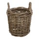HOUSE NORDIC Caor kurve - flettet cubu rattan, rund, m. hanke (st m. 4)