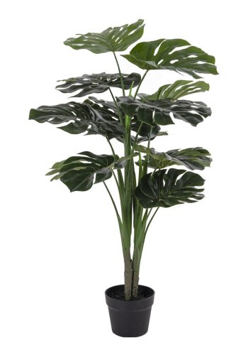 HOUSE NORDIC kunstig Monstera plante - grn plastik (H:90)