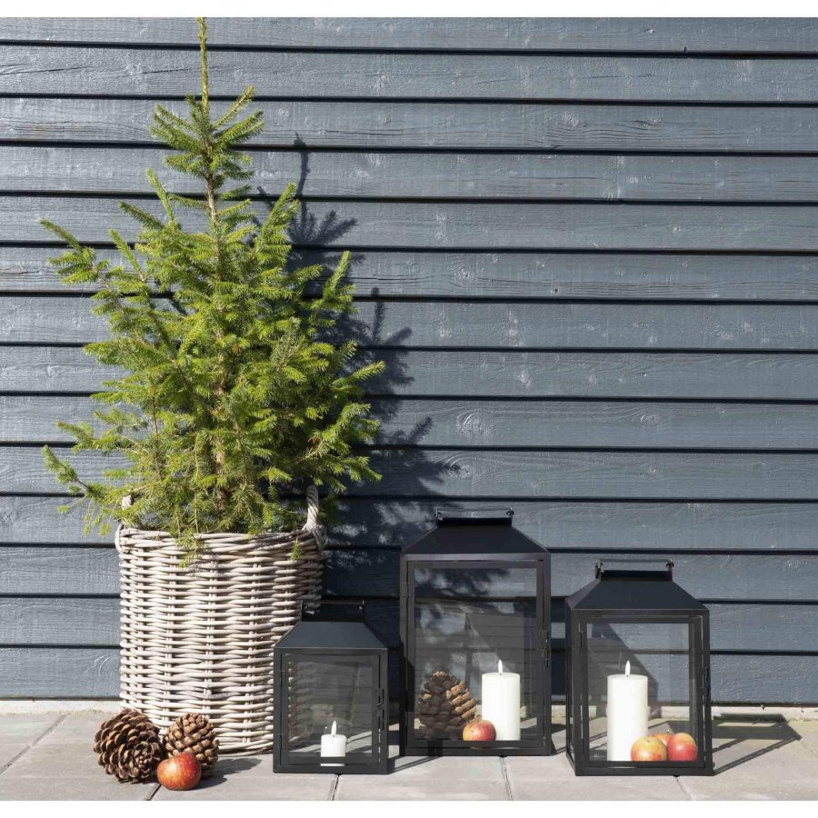 HOUSE NORDIC Indo kurv - natur kubu rattan, rund (st á 2) 