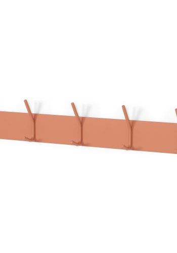 SPINDER DESIGN Fusion 5 knagerkke, m. 5 knager - clay terra stl