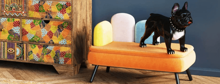 Hundesenge, puder og tæpper
