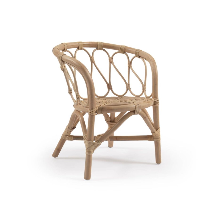 KAVE HOME Lumila brnestol, m. armln - natur rattan