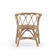 KAVE HOME Lumila brnestol, m. armln - natur rattan