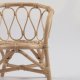 KAVE HOME Lumila brnestol, m. armln - natur rattan
