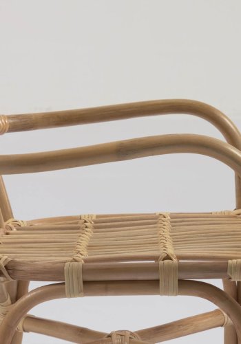 KAVE HOME Marzieh brnestol, m. armln - natur rattan