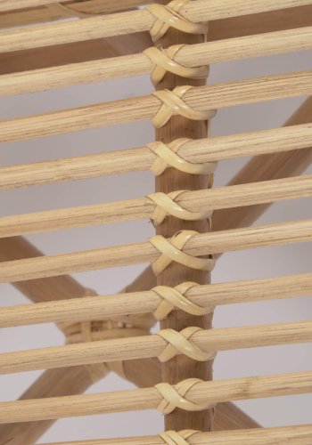 KAVE HOME Marzieh brnestol, m. armln - natur rattan