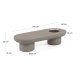 KAVE HOME Taimi havebord, oval - cementfiber (140x60)