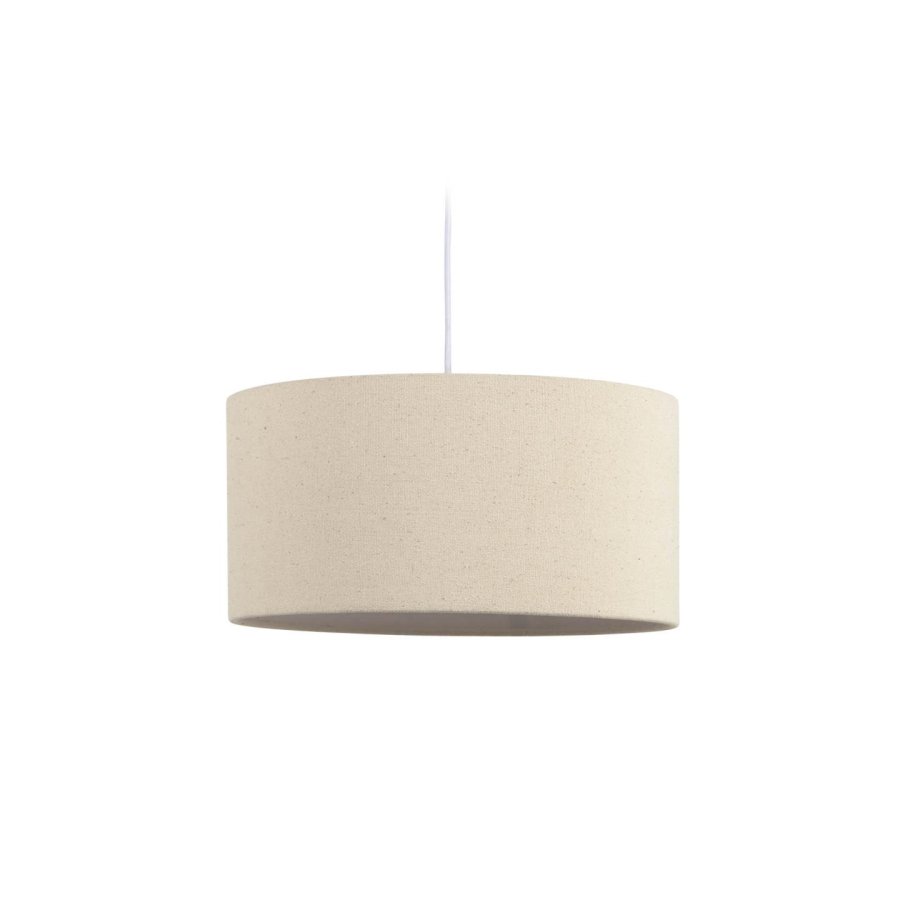 KAVE HOME Nazli lampeskrm - beige hr og metal (40)