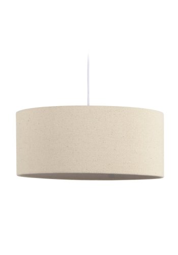 KAVE HOME Nazli lampeskrm - beige hr og metal (50)