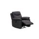 Boston recliner lnestol, gr stof