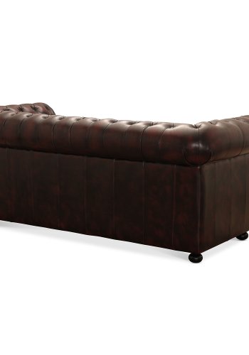 HAGA Liverpool 3 chesterfield sofa - oxblod lder