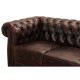 HAGA Liverpool 3 chesterfield sofa - oxblod lder