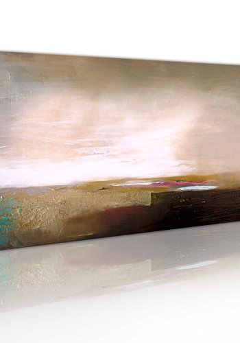 ARTGEIST Efter Storm billede - multifarvet bomuldslrred/akrylfarve (60x120)