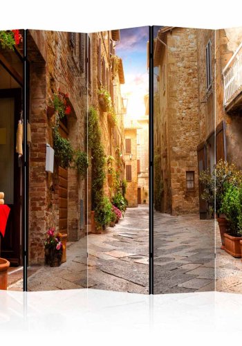 ARTGEIST Colourful Street in Tuscany II rumdeler - multifarvet print (172x225)