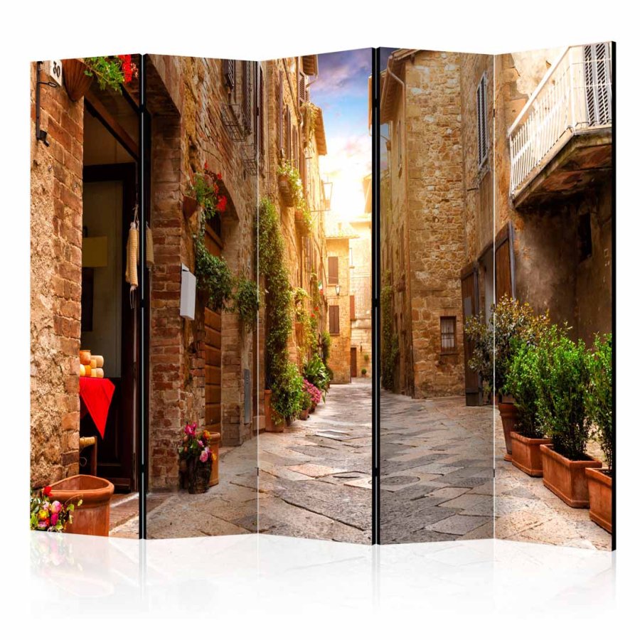 ARTGEIST Colourful Street in Tuscany II rumdeler - multifarvet print (172x225)