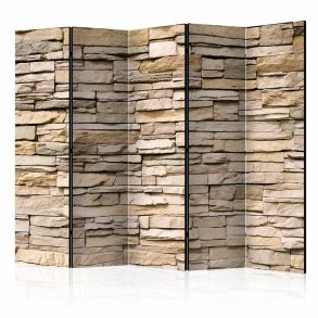 ARTGEIST Decorative Stone II rumdeler - creme print (172x225)