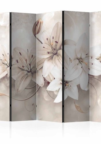 ARTGEIST Diamond Lilies II rumdeler - creme/hvid print (172x225)