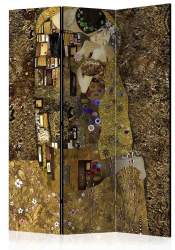 ARTGEIST Golden Kiss rumdeler - multifarvet print (172x135)