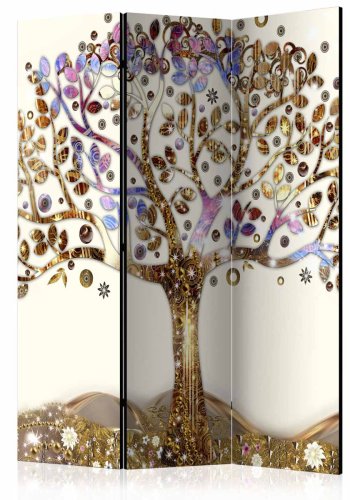 ARTGEIST Golden Tree rumdeler - multifarvet print (172x135)