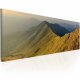 ARTGEIST Mountains at sunset billede - multifarvet canvas print (40x120)