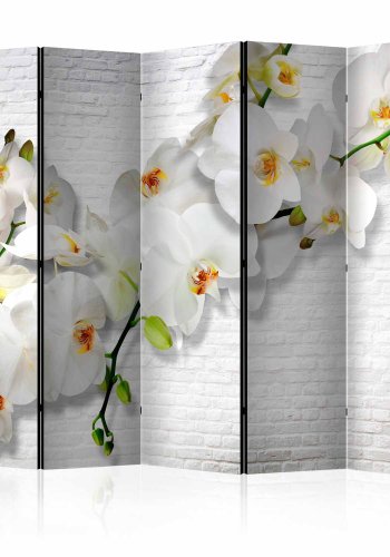 ARTGEIST The Urban Orchid II rumdeler - gul/hvid/grn print (172x225)