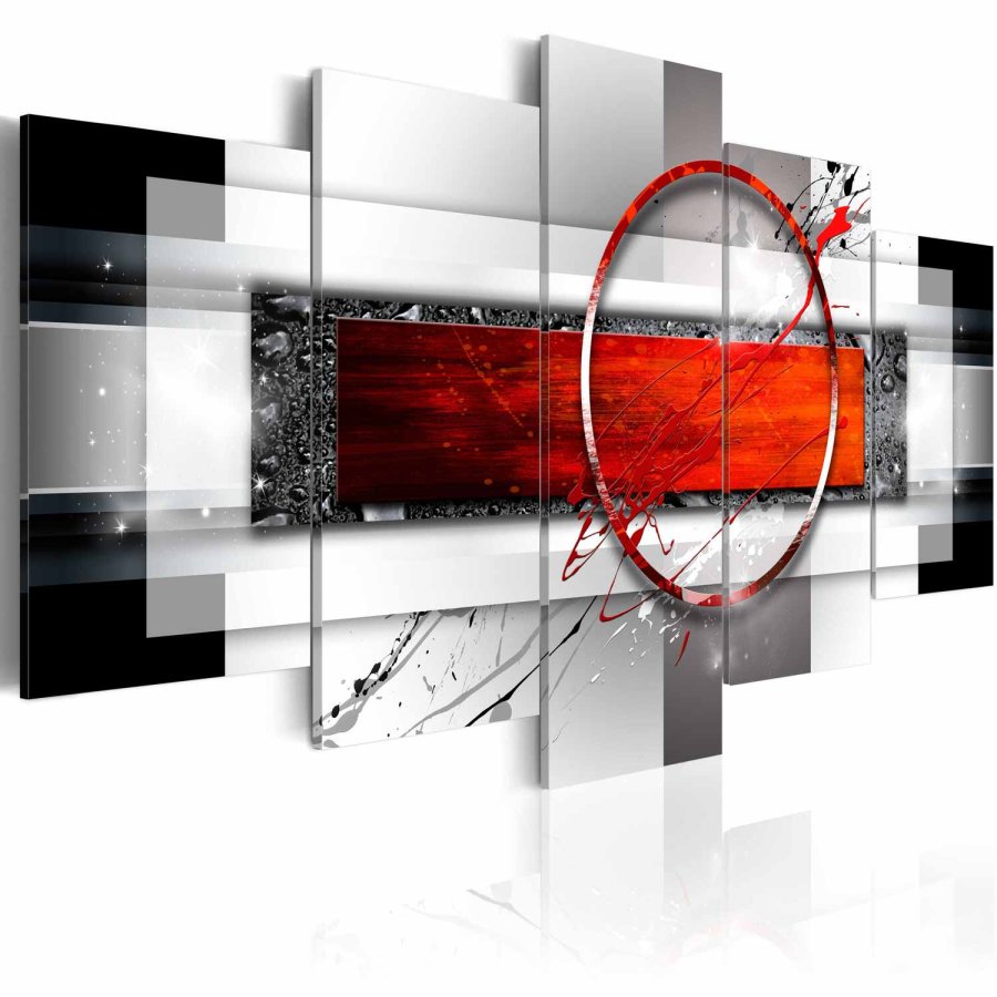 ARTGEIST Carmine missile billede - multifarvet print, 2 strrelser