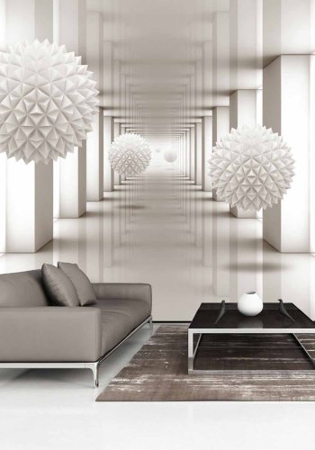 ARTGEIST Gateway to the Future fototapet - creme/hvid print (105x150)