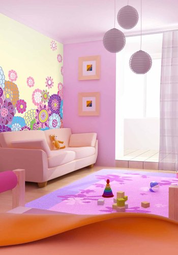 ARTGEIST Glad eng fototapet - multifarvet print (231x300)