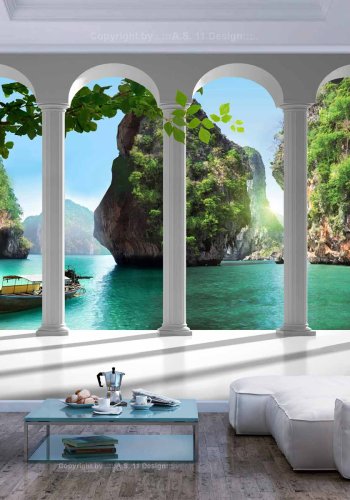 ARTGEIST On the terrace fototapet - multifarvet print (105x150)