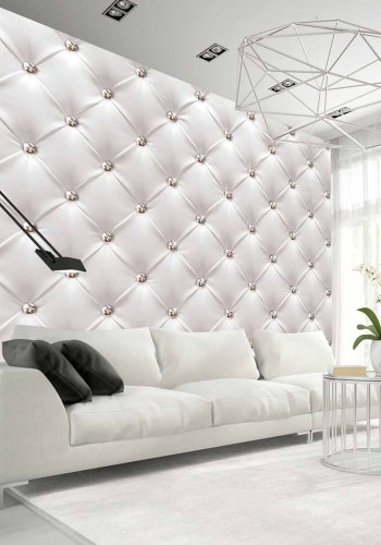 ARTGEIST White Elegance fototapet - hvid print (105x150)