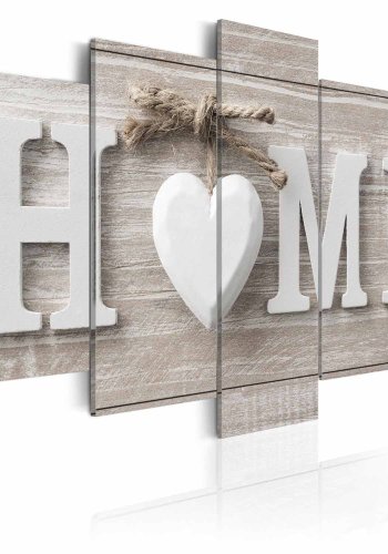 ARTGEIST Love Sanctuary billede - natur/hvid print, 2 strrelser