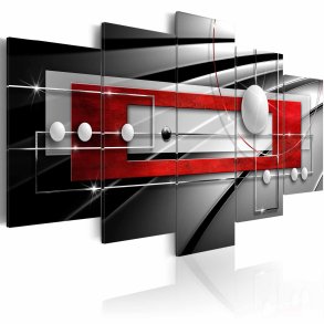 ARTGEIST Modern Symmetry billede - multifarvet print, 2 strrelser