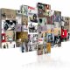 ARTGEIST Art of Collage Banksy IV billede - multifarvet print, 2 strrelser