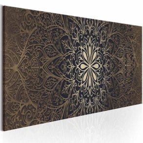 ARTGEIST The Intricate Beauty billede - brun/guld print, 3 strrelser