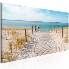 ARTGEIST The Silence of the Sea billede - multifarvet print (50x150)
