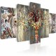 ARTGEIST Tree of Life billede - multifarvet print, 2 strrelser