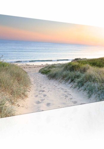 ARTGEIST Beautiful path billede - multifarvet print (50x150)